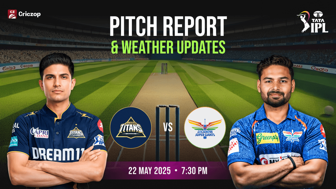 GT vs LSG Pitch Report