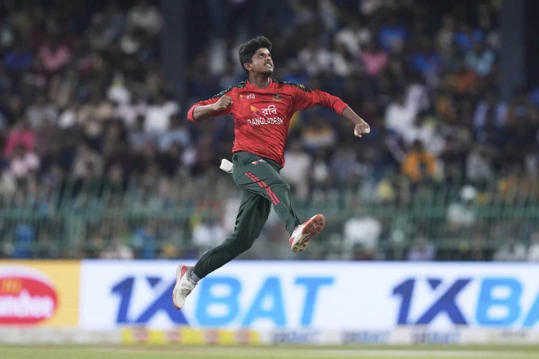 Mahedi Hasan bowled a spell of 4/11 against SL 