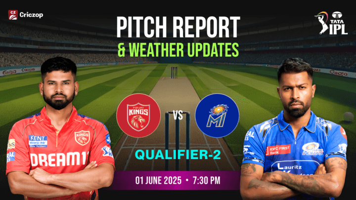 Punjab Kings vs Mumbai Indians Pitch and Weather updates