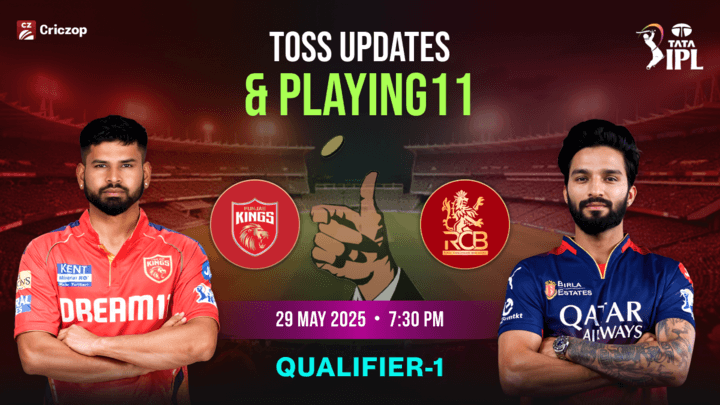 IPL 2025 - PBKS vs RCB: Toss Updates